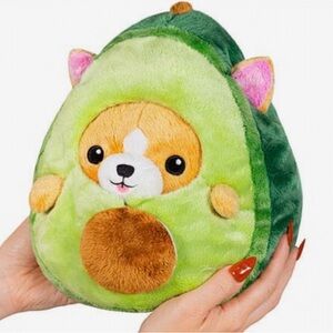 Squishable Cute Avocado Plush Toy for Small Pets